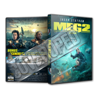 Meg 2 Çukur - Meg 2 The Trench - 2023 V1 Türkçe Dvd Cover Tasarımı